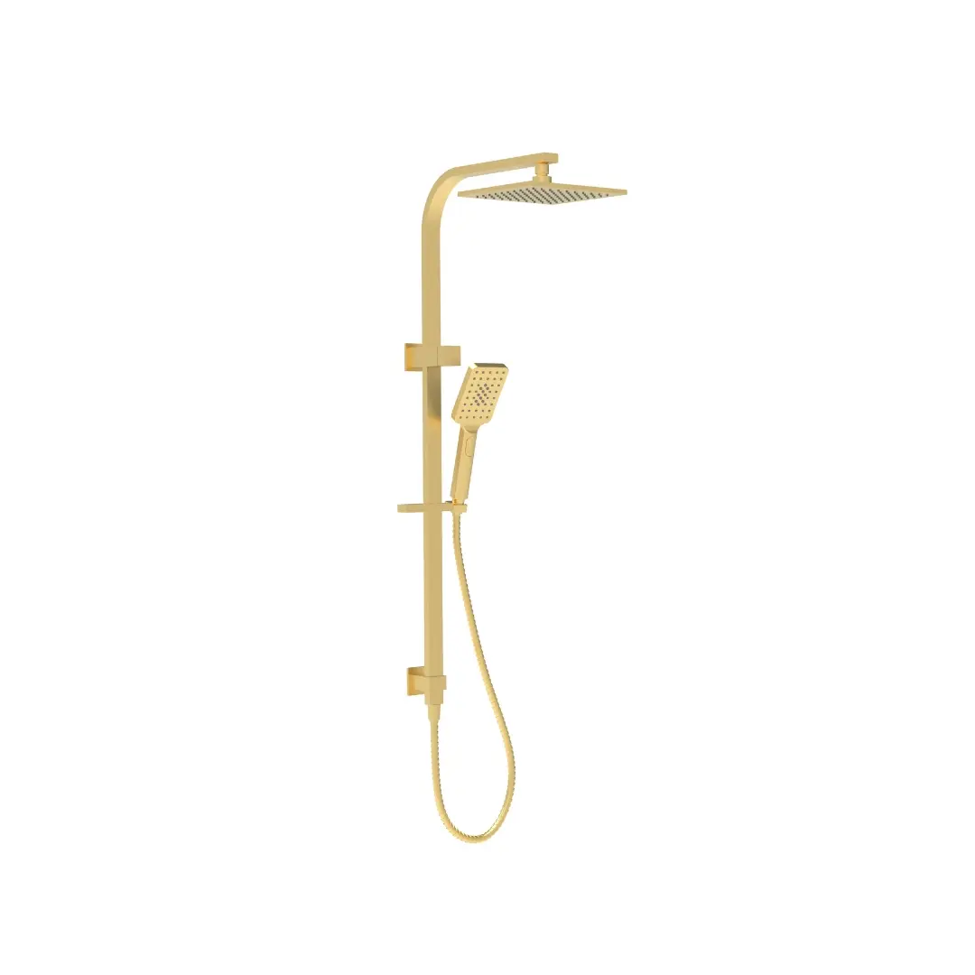 Eden Shower Set Multifunction 200mm - Brushed Gold