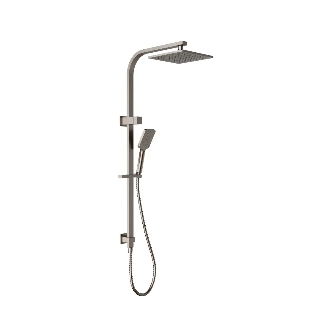 Eden Shower Set Multifunction 200mm - Brushed Nickel