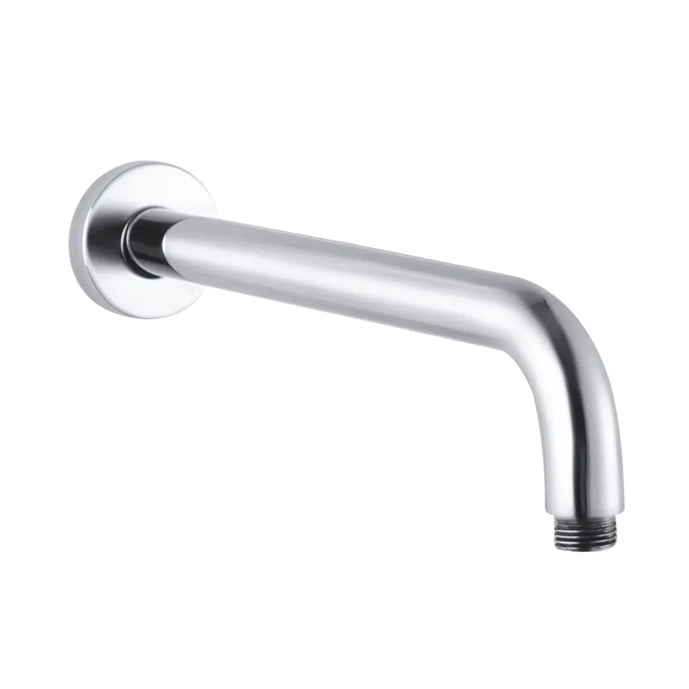 Round Wall Straight Shower Arm 400 mm