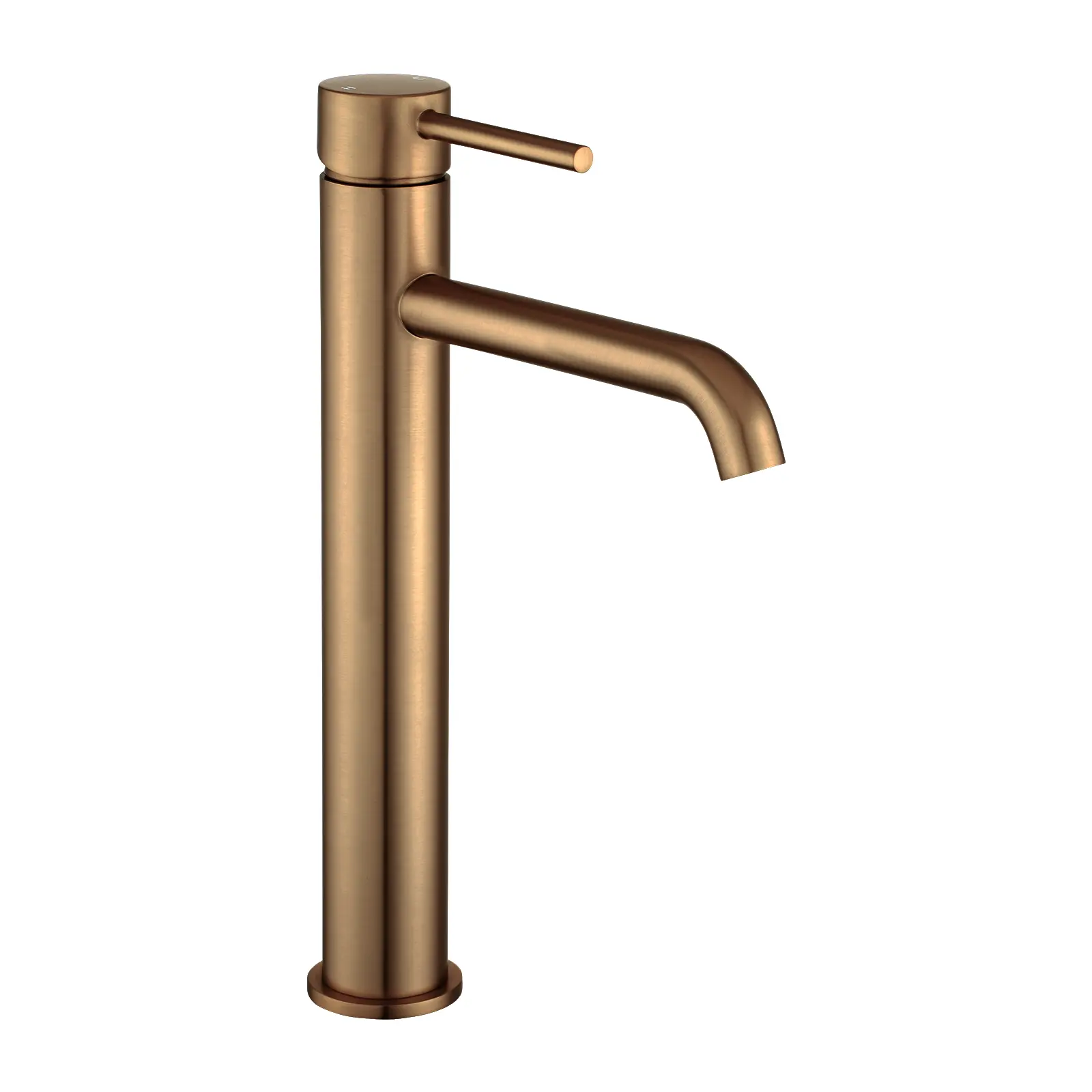 Aquaperla LUCID PIN Brass Round Tall Basin Mixer Tap Bathroom Vanity Tap Variant Colour Available
