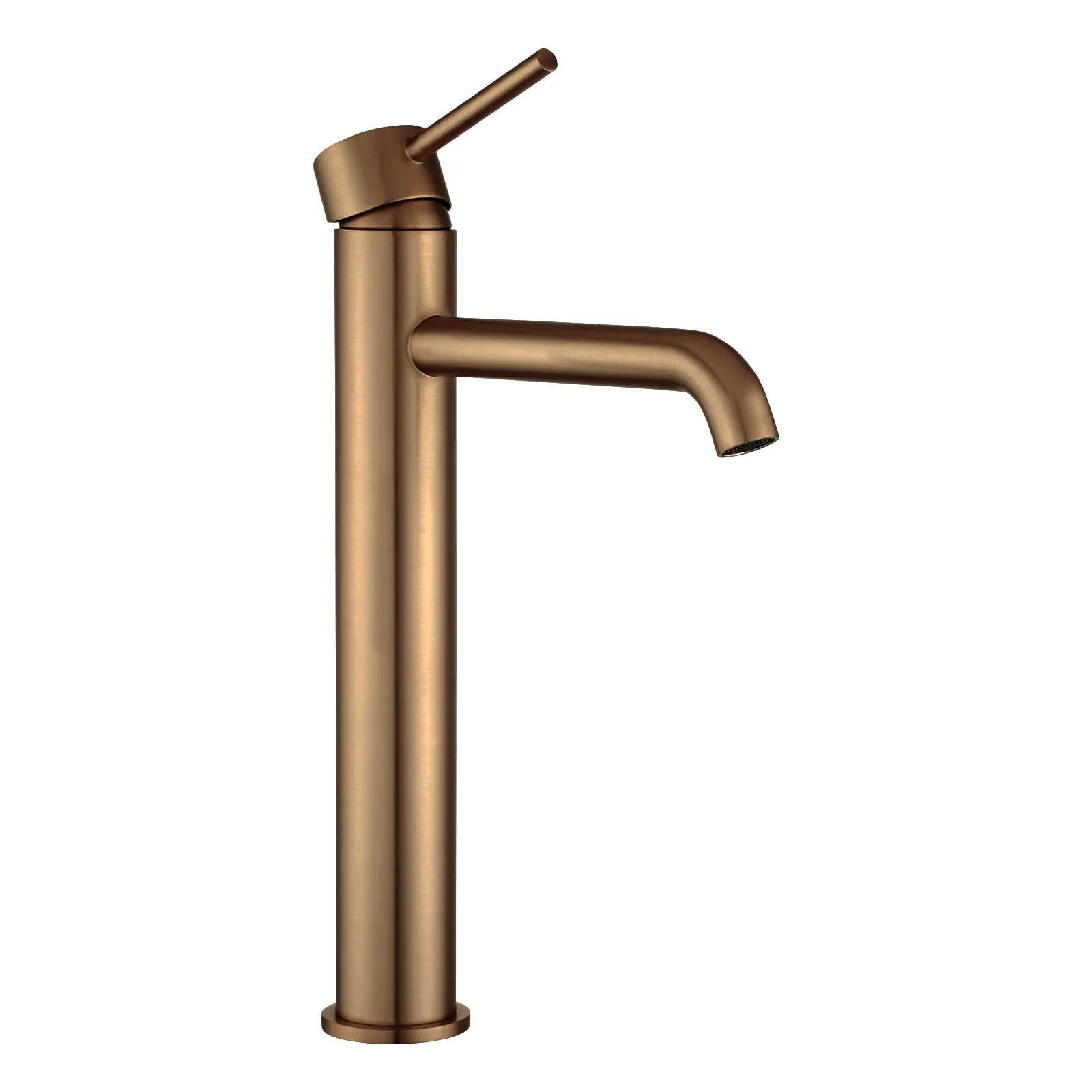 Aquaperla LUCID PIN Brass Round Tall Basin Mixer Tap Bathroom Vanity Tap Variant Colour Available