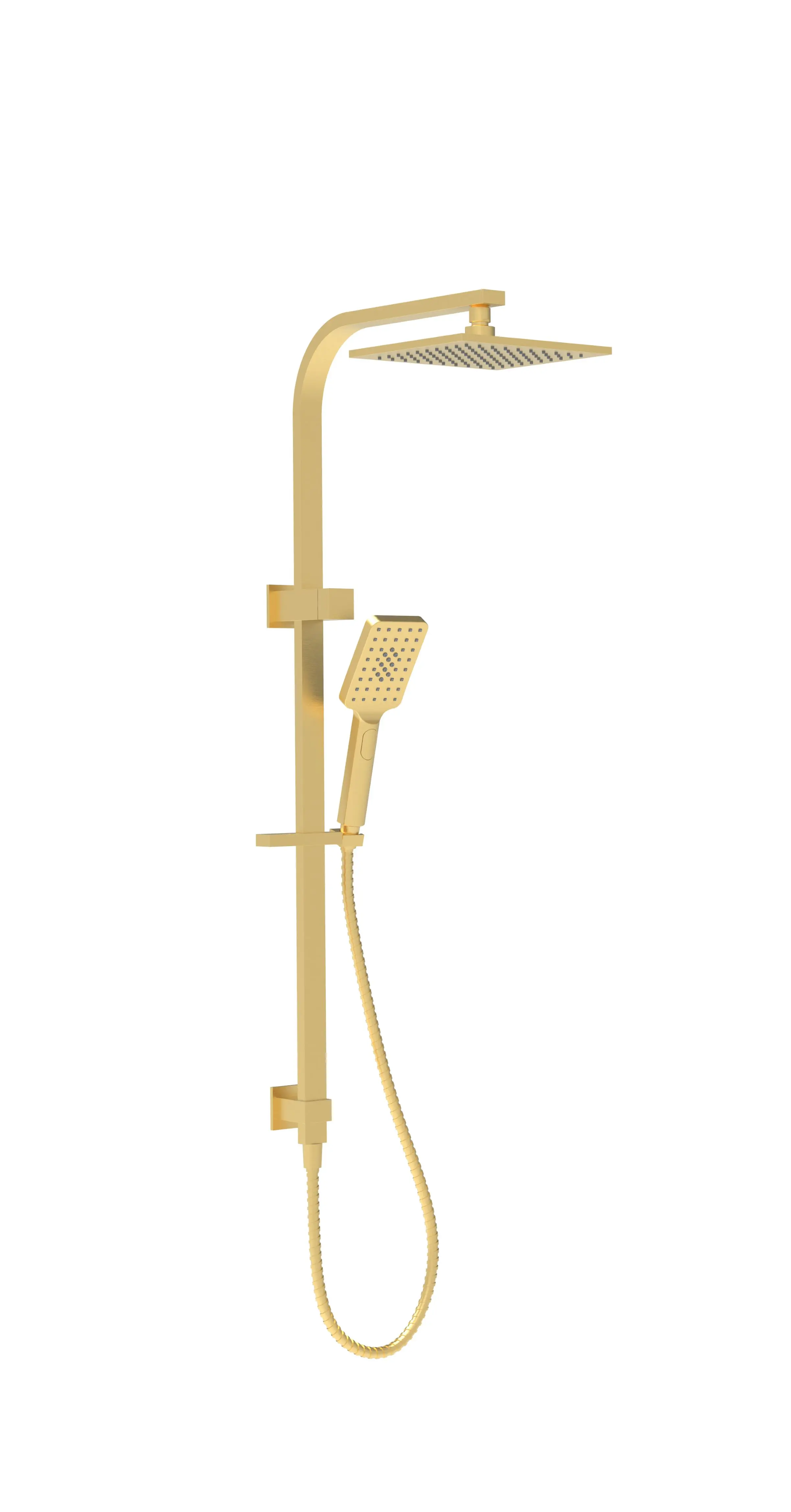 Eden Shower Set Multifunction 200mm - Brushed Gold