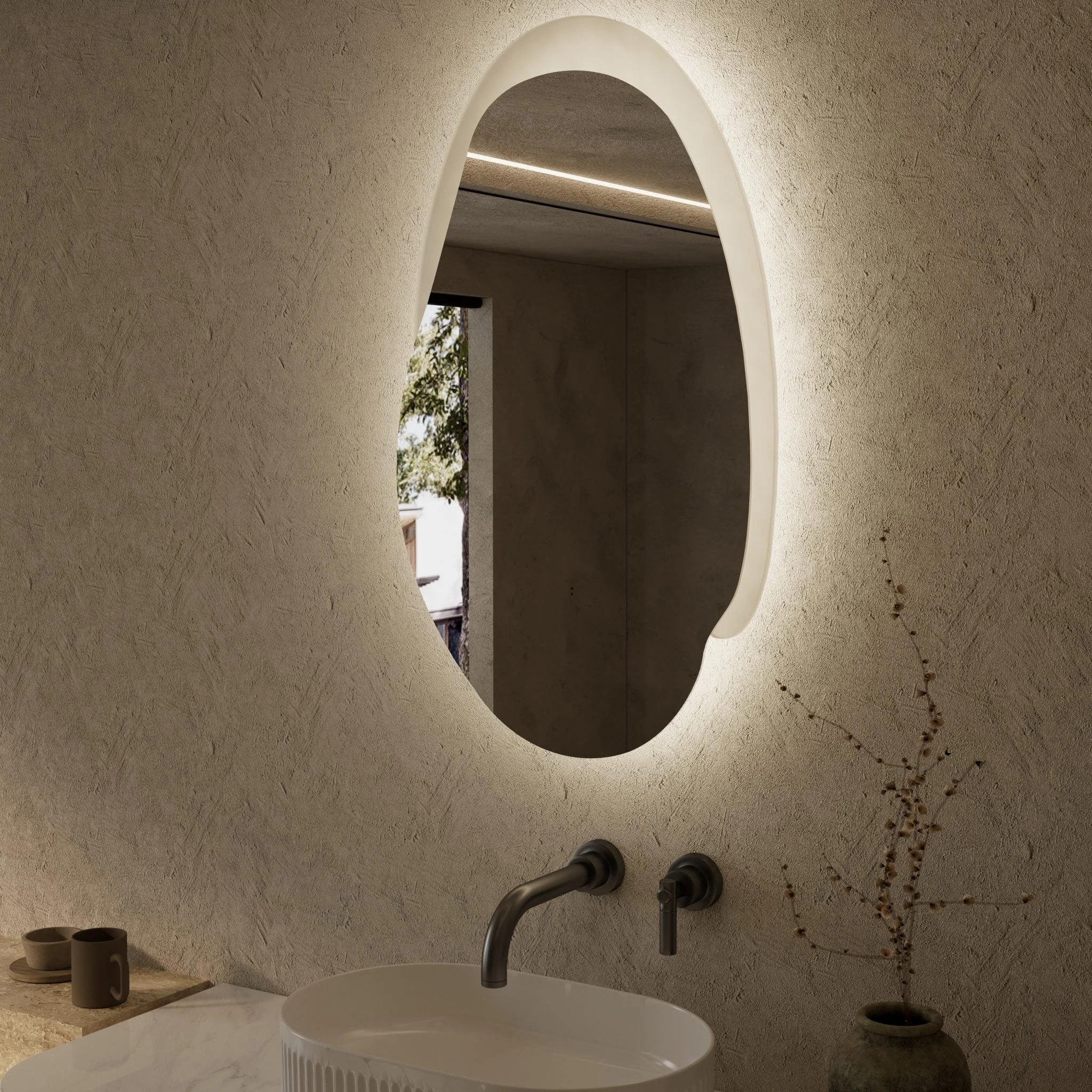 Evanston LED Mirror 530mm