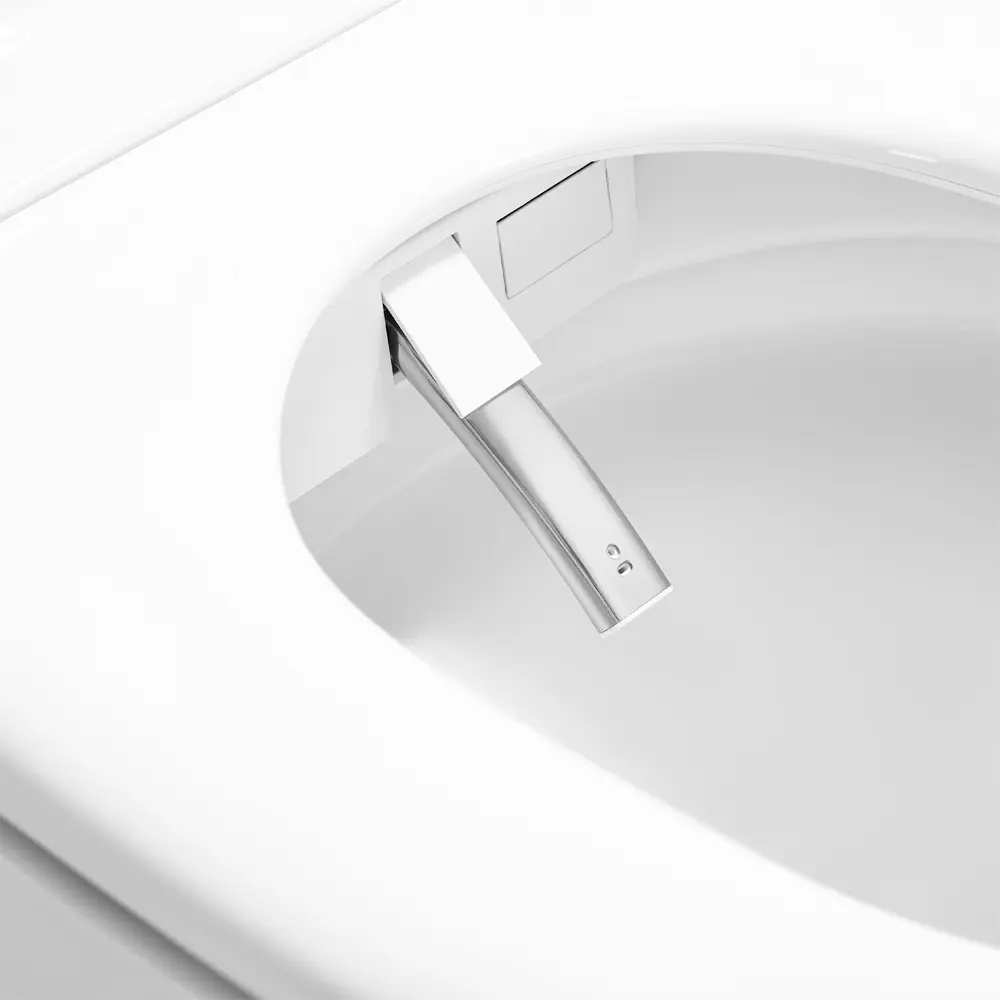 684*390*473mm White Instant Heating Jet Siphon Type Flushing Smart Toilet