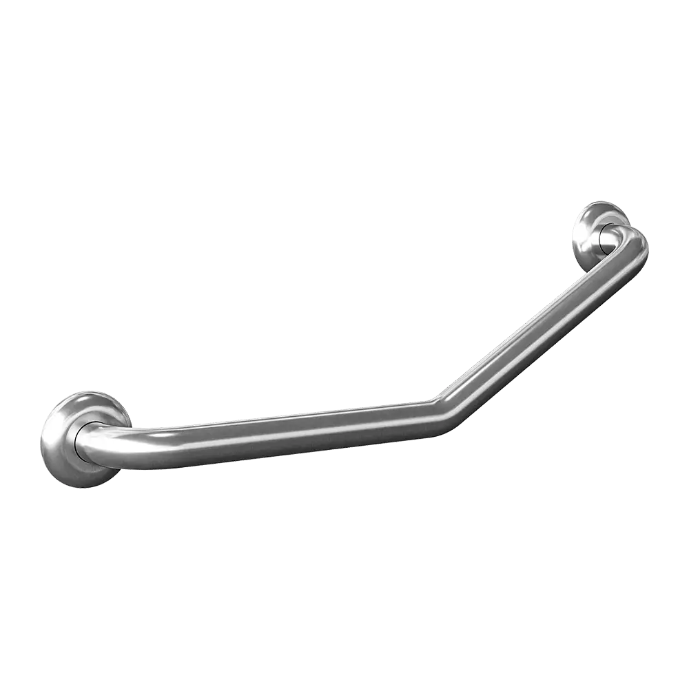 30° Children’s Ambulant Grab Rail in Satin Stainless Steel