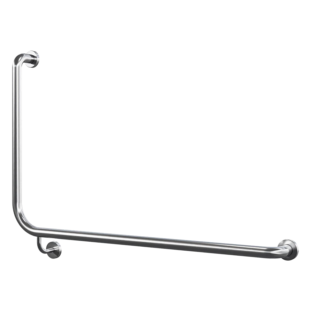 Assisted Living 90° Flush Mount Side Wall RH Grab Rail