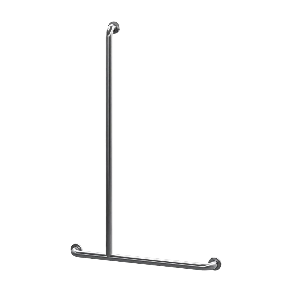 Assisted Living Offset Flush Mount Shower LH Grab Rail