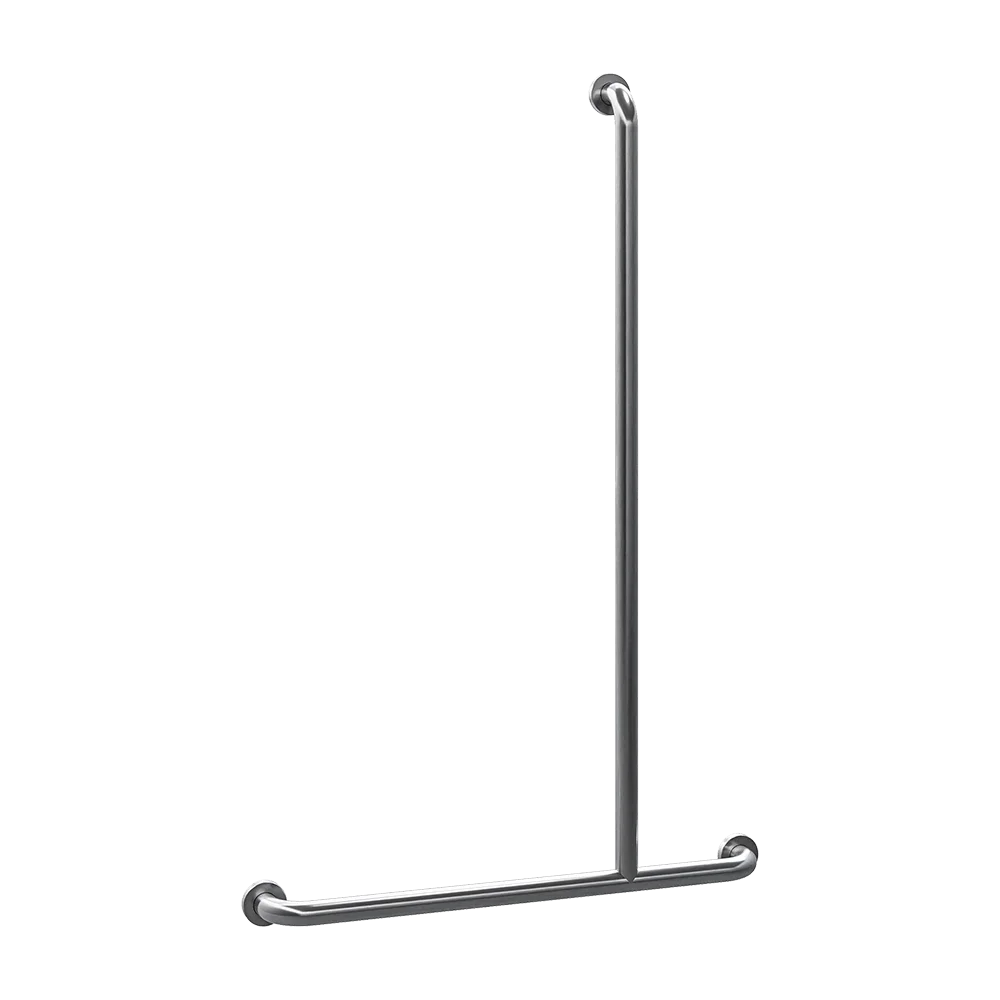 Assisted Living Offset Flush Mount Shower RH Grab Rail
