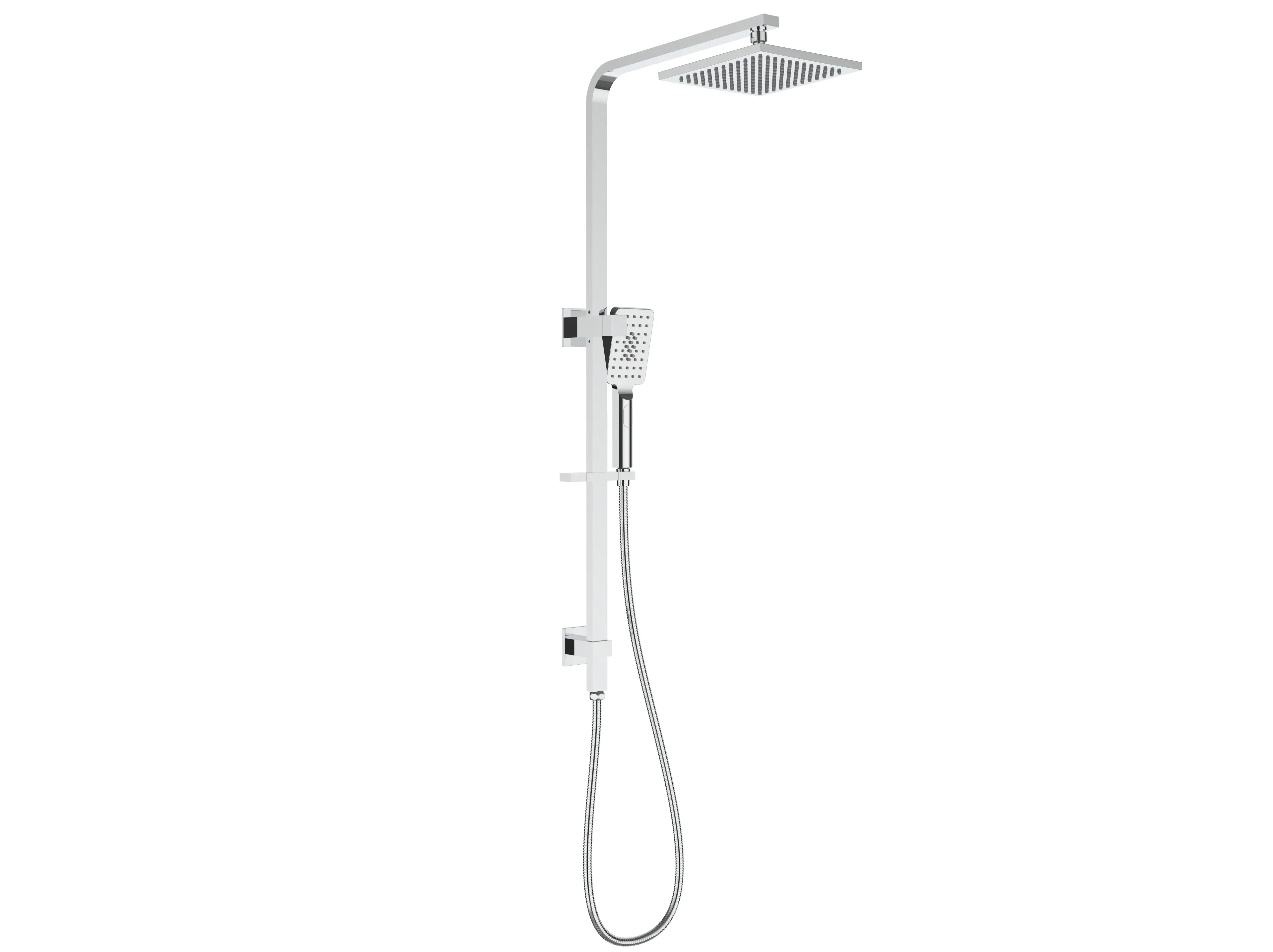 Eden Shower Set Multifunction 200mm - Chrome