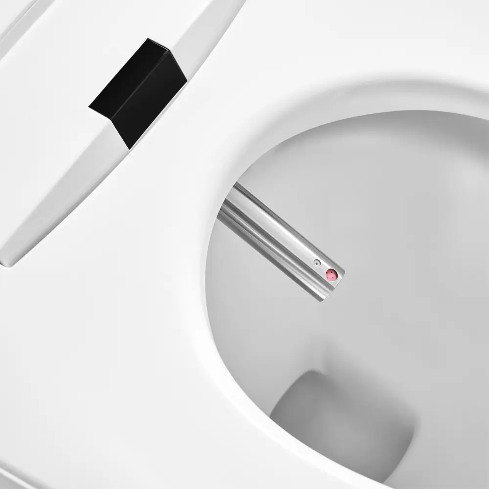 670*405*490mm White Instant Heating Jet Siphon Flushing Smart Toilet