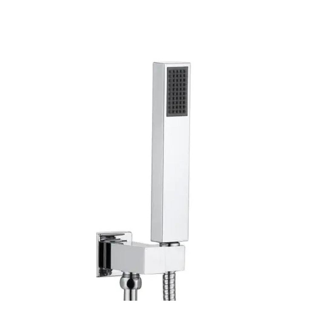 Taran Chrome Handheld Shower Set Square
