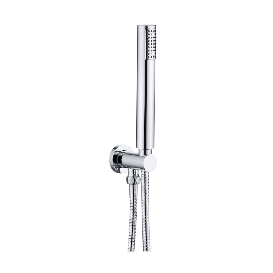 Pavia Chrome Handheld Shower Set Round
