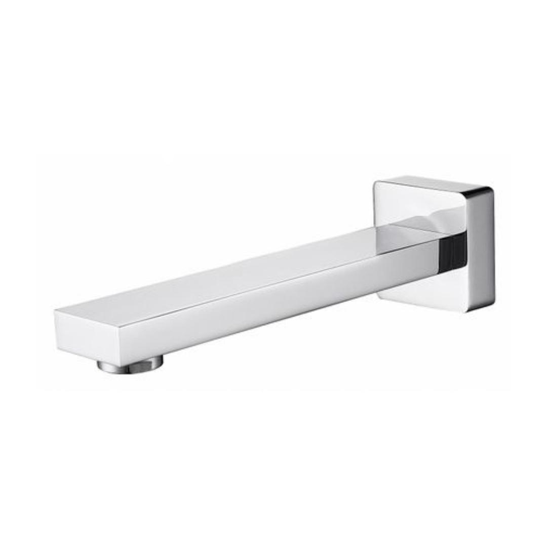 Taran Chrome Bath Spout Square