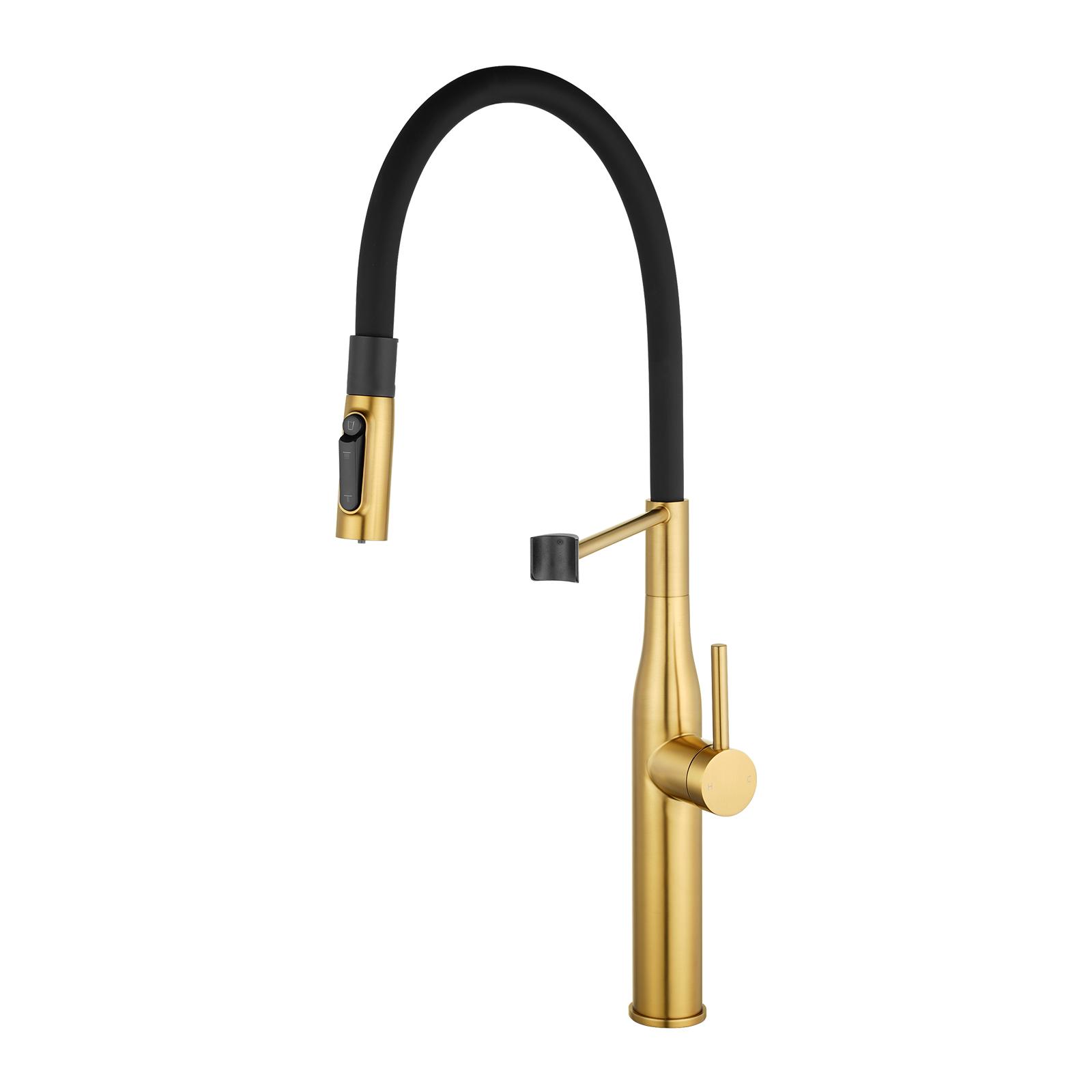 Specification Brushed Brass Kitchen Mixer