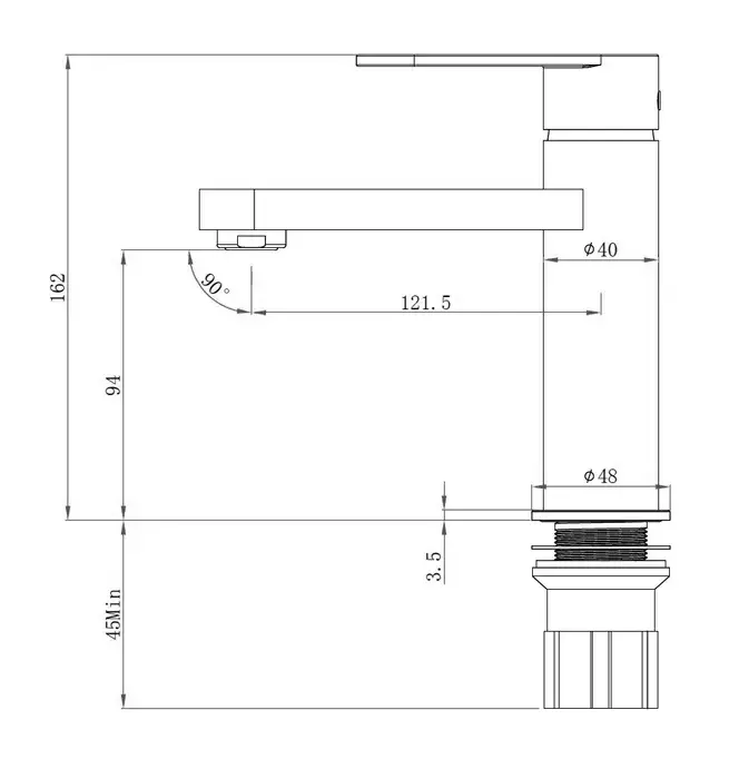 Vetto Basin Mixer