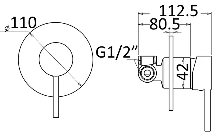 Pavia Shower Mixer (Project)