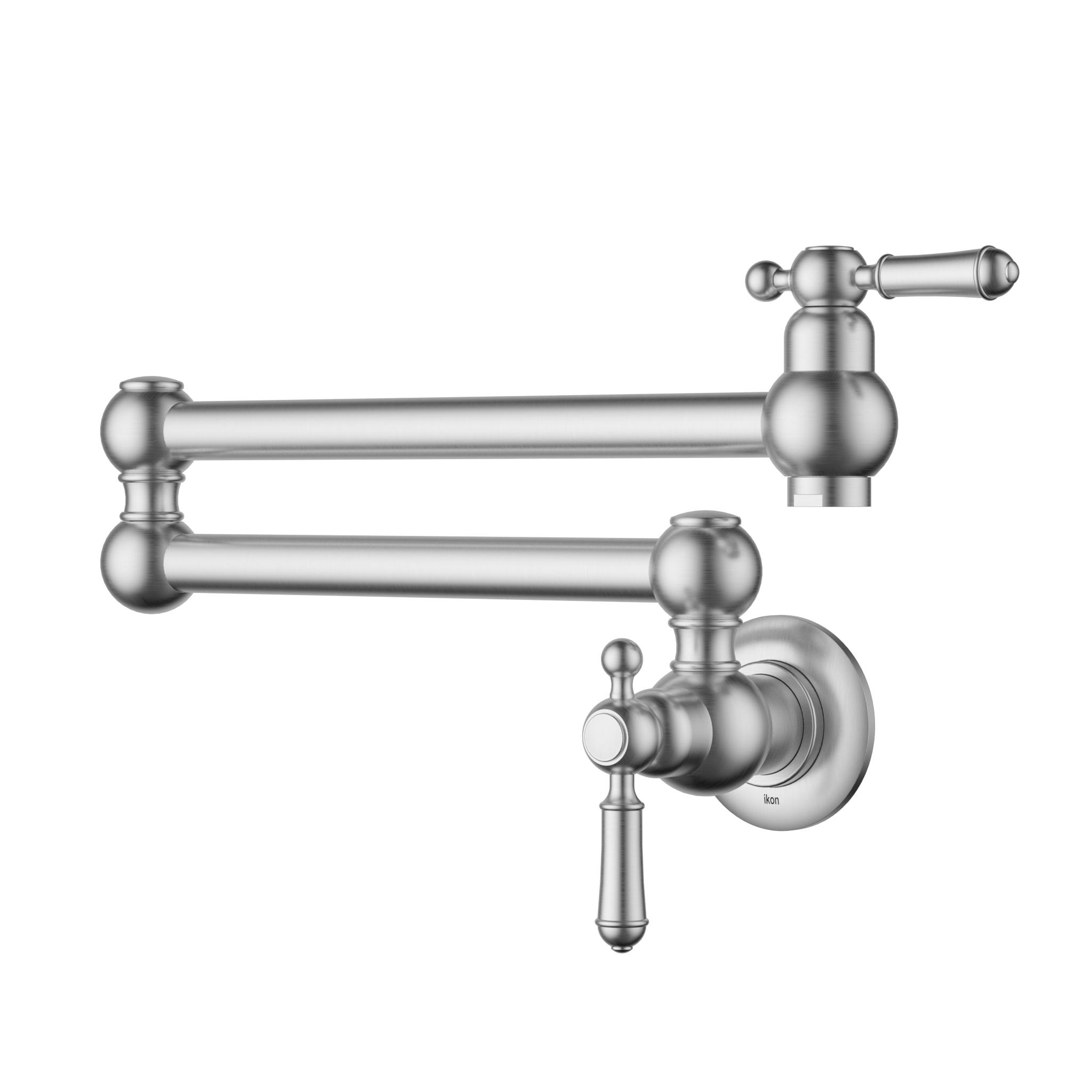 Clasico Pot Filler -  Brushed Nickel