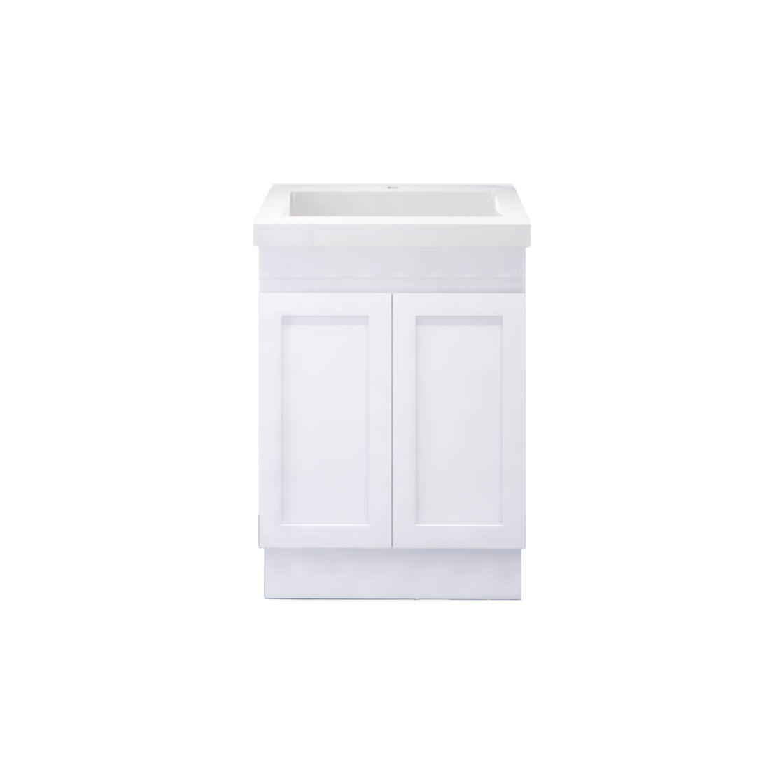 Miami 600 600mm Shaker Freestanding Vanity - Single Bowl (Legs or Kickboard)