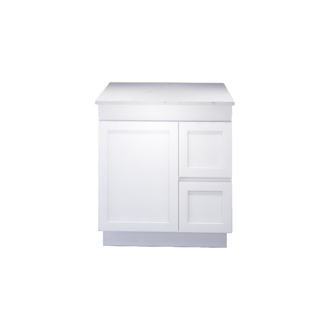 Miami 750L 750mm Shaker Freestanding Vanity - Single Bowl (Legs or Kickboard)