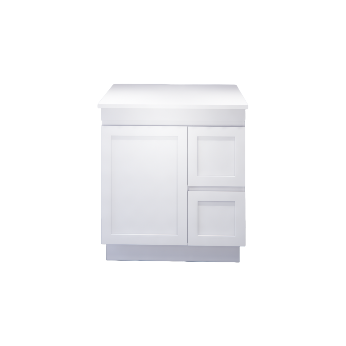 Miami 750R 750mm Shaker Freestanding Vanity - Single Bowl (Legs or Kickboard)