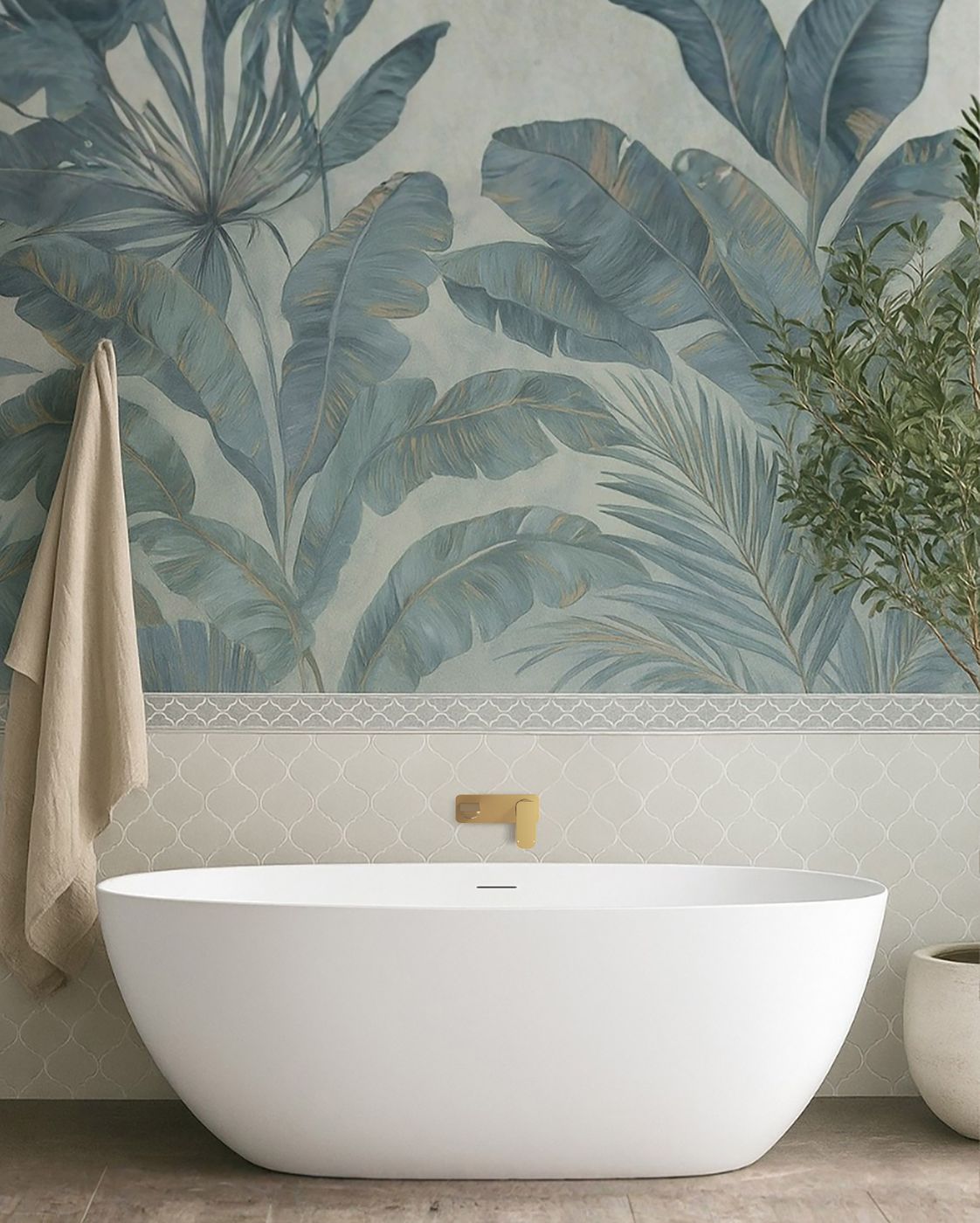 Otti Attica Manolo 1530 Matte White Bath with Overflow
