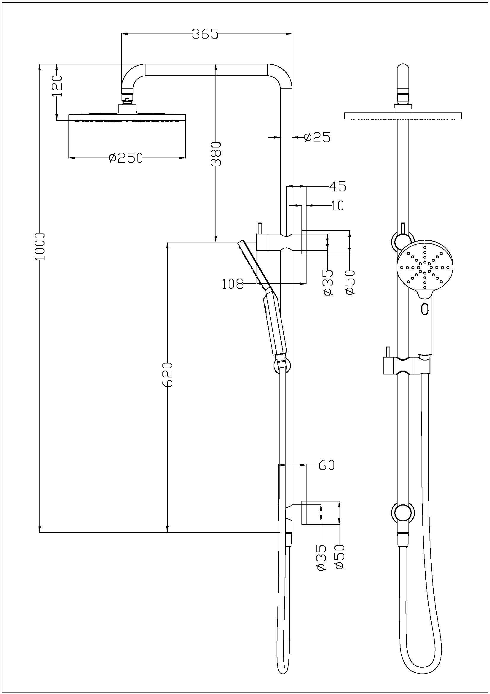 Otus Sink Mixer Pull-out Brushed Nickel