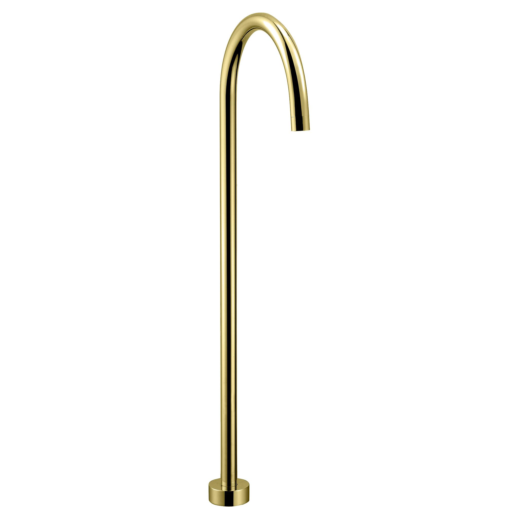 Yale Spout Freestanding Brushed Gold