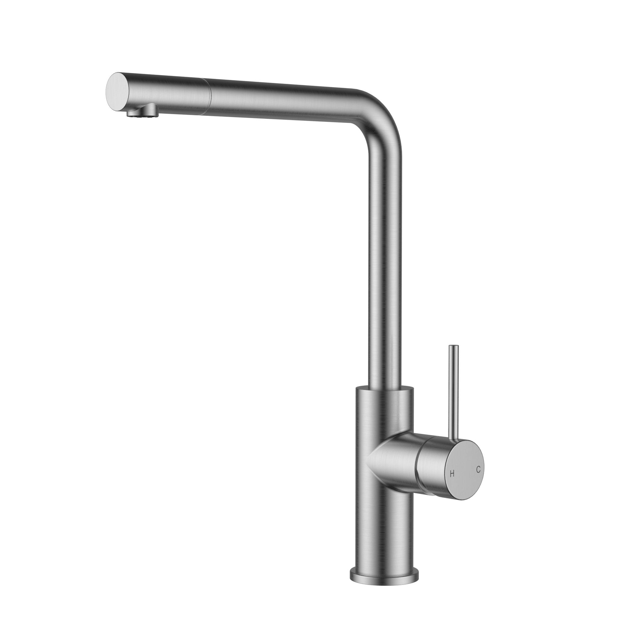 Otus Slimline SS Pull-Out Sink Mixer In Brushed ss304 - Stainless Steel