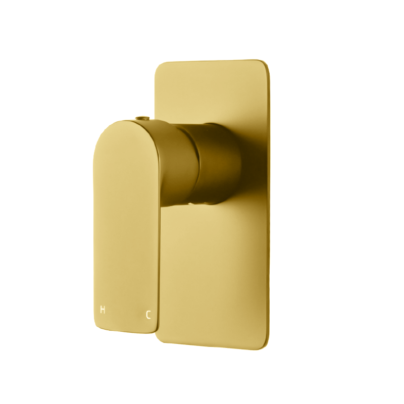 VOG - Brushed Brass Wall Mixer