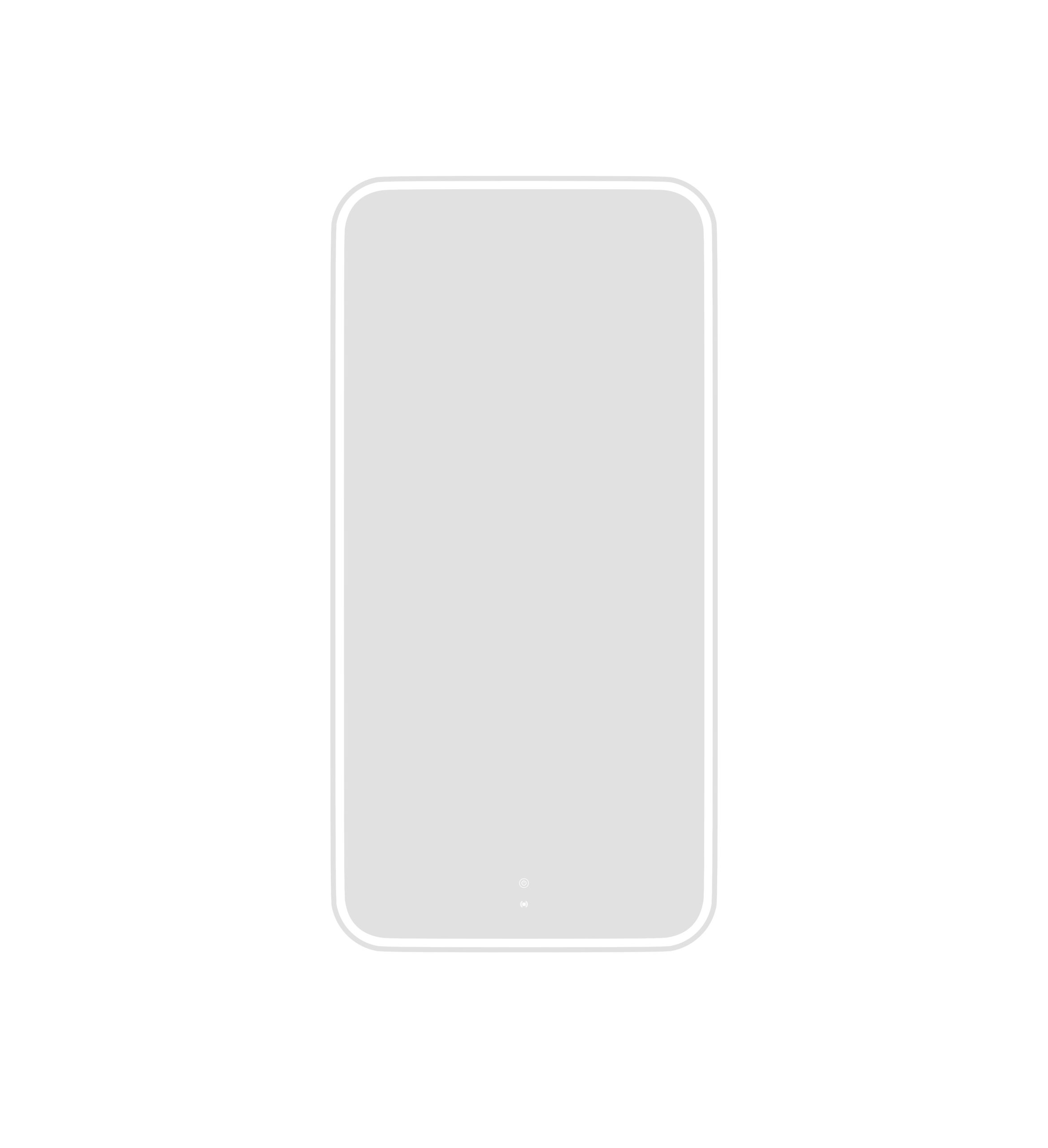 OTTI LED Newport 1500(W)x750(H) Frameless Mirror - Install Horizontal or Vertical