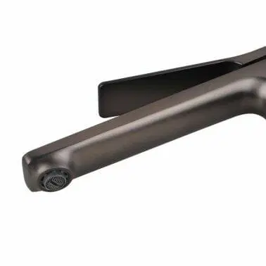 Aquaperla Brushed Gunmetal Standard Kitchen Mixer