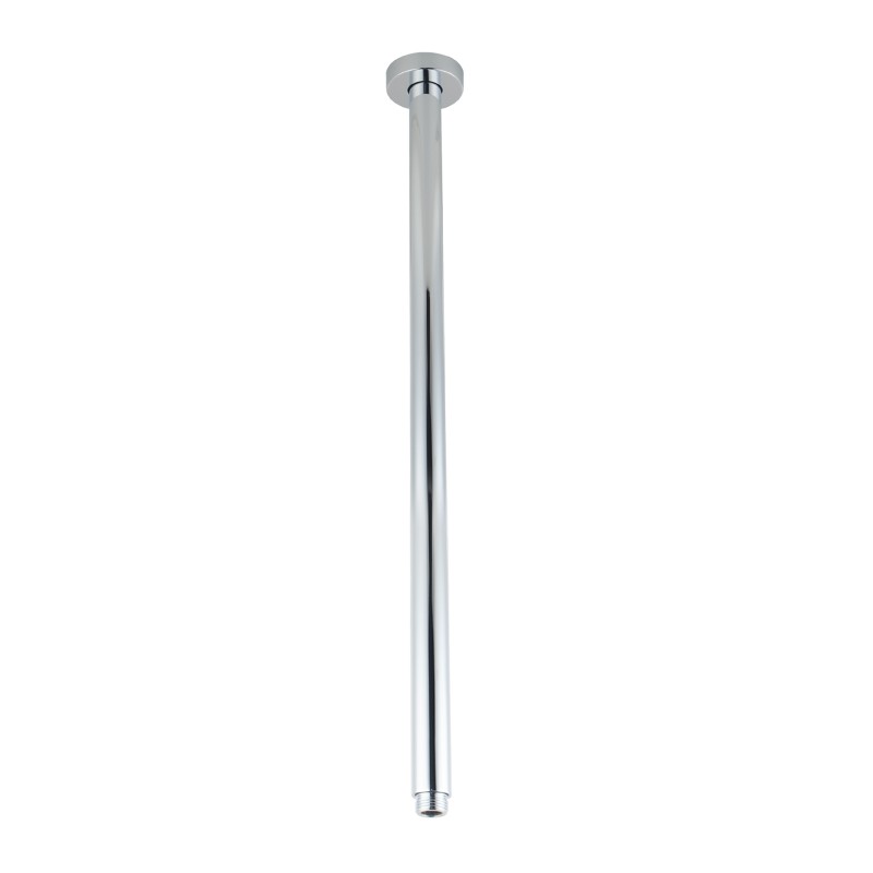 Round Chrome Ceiling Shower Arm 600 mm