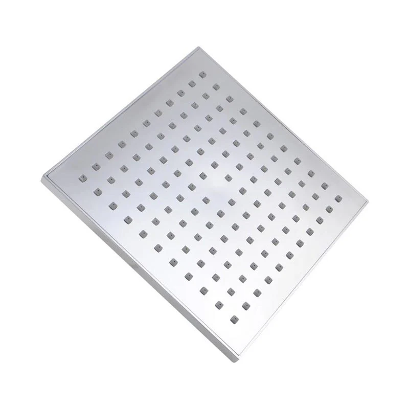 RUSHY Series Chrome Square Rain Shower Head (250 mm)