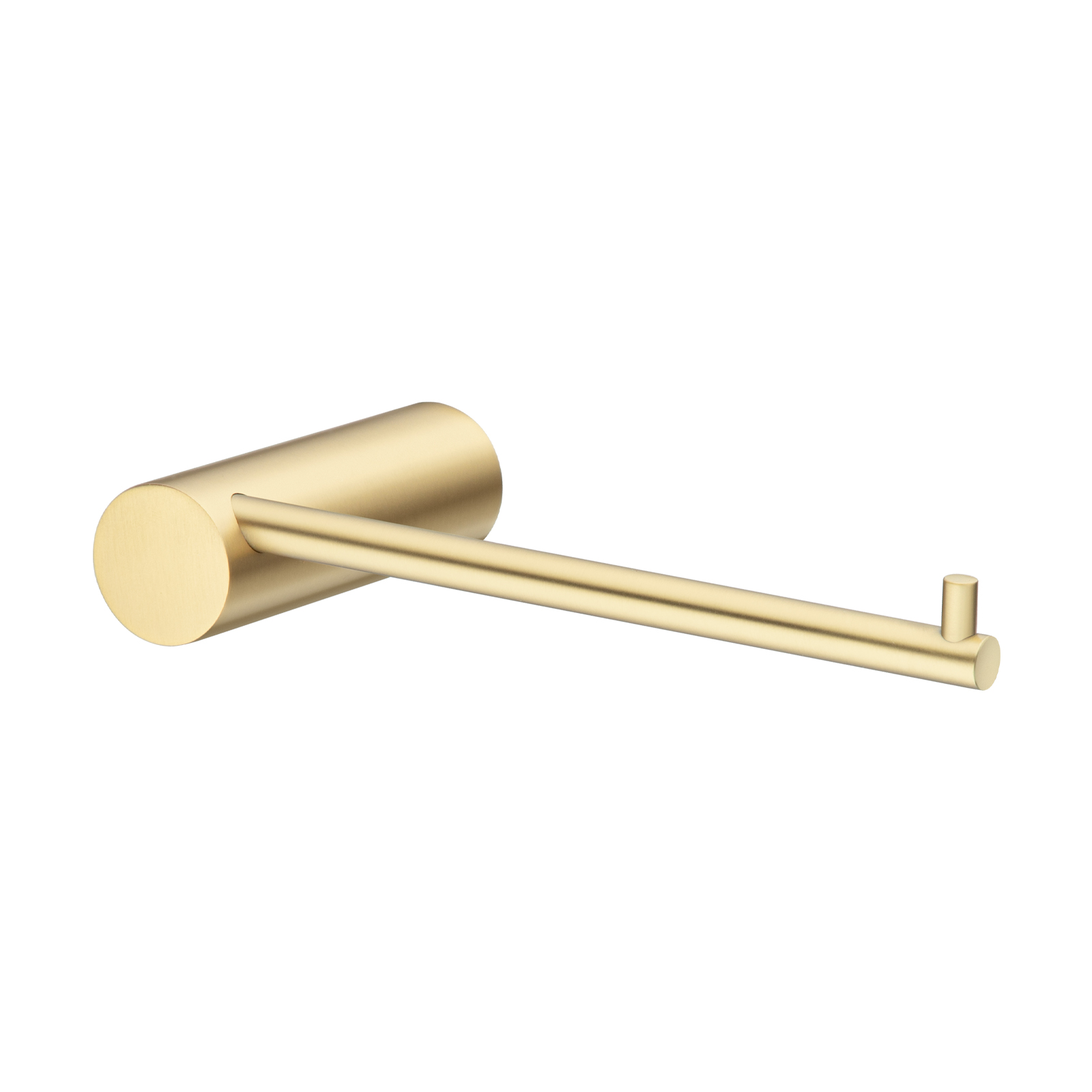 Aquaperla Brushed Brass Toilet Paper Holder