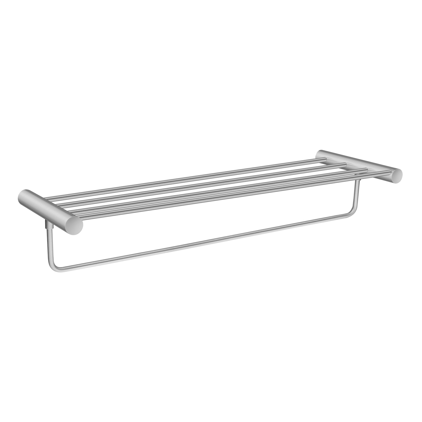 Aquaperla Brushed Nickel Shower Shelf