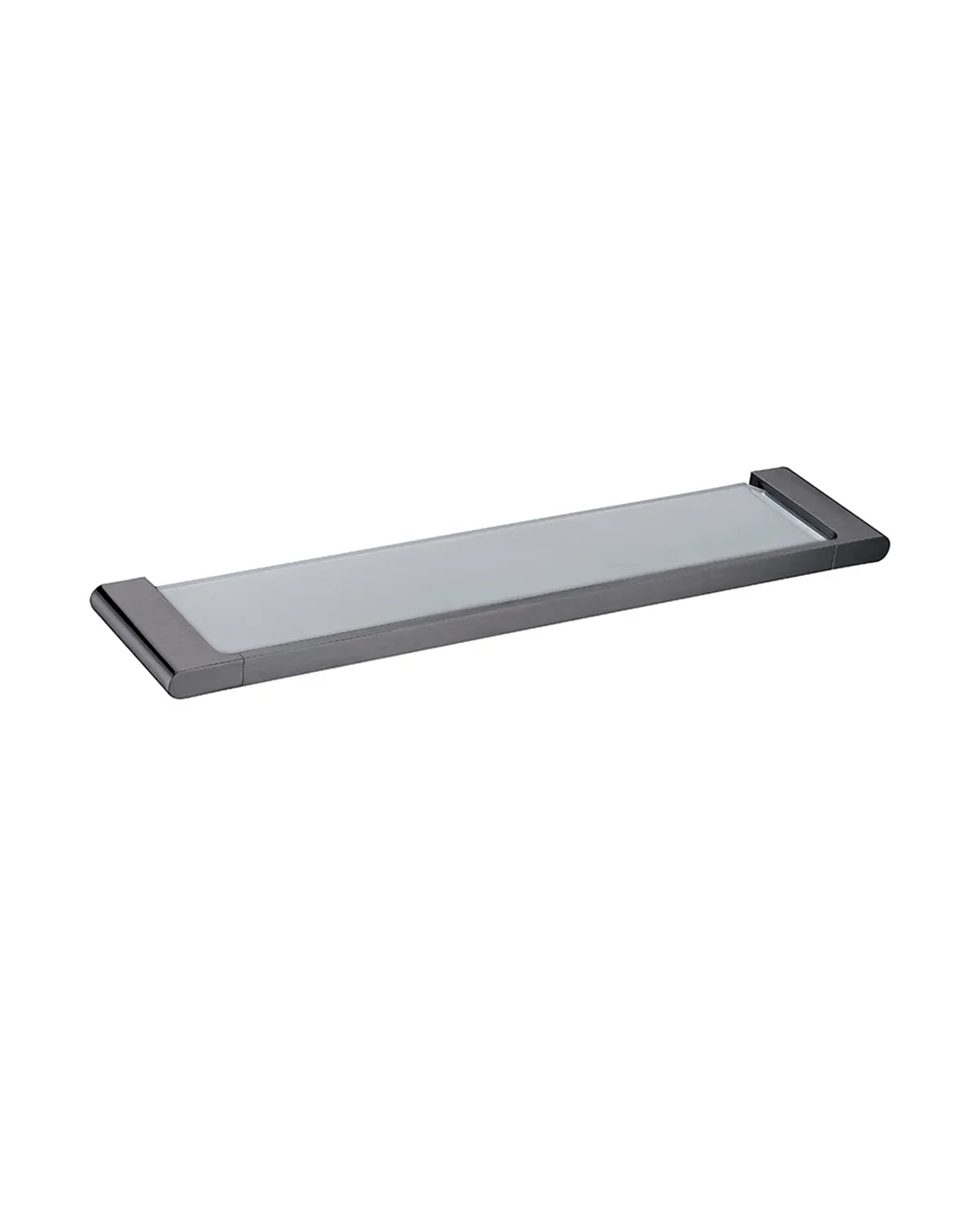 VOG - Gunmetal Glass Shelf