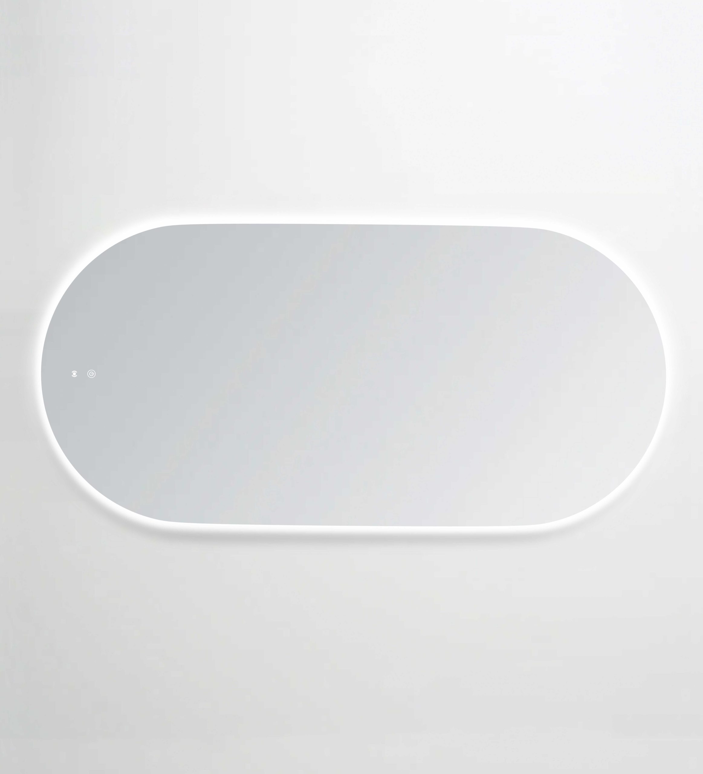 OTTI LED Noosa 1500(W)x750(H) Frameless Tuffi Mirror - Install Horizontal or Vertical