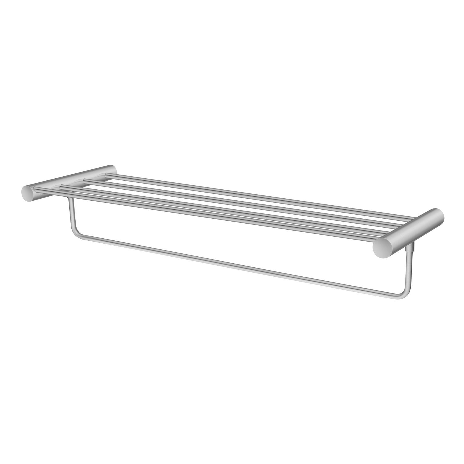 Aquaperla Brushed Nickel Shower Shelf