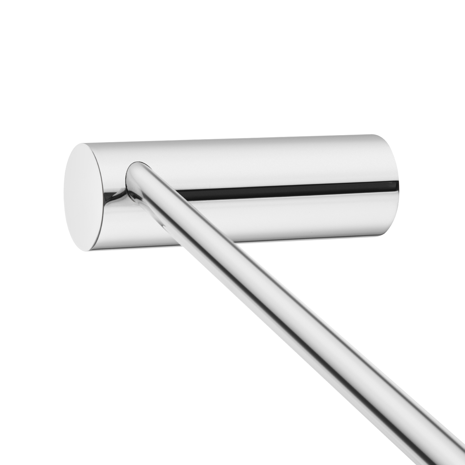 Aquaperla Chrome Single Towel Rail 600mm