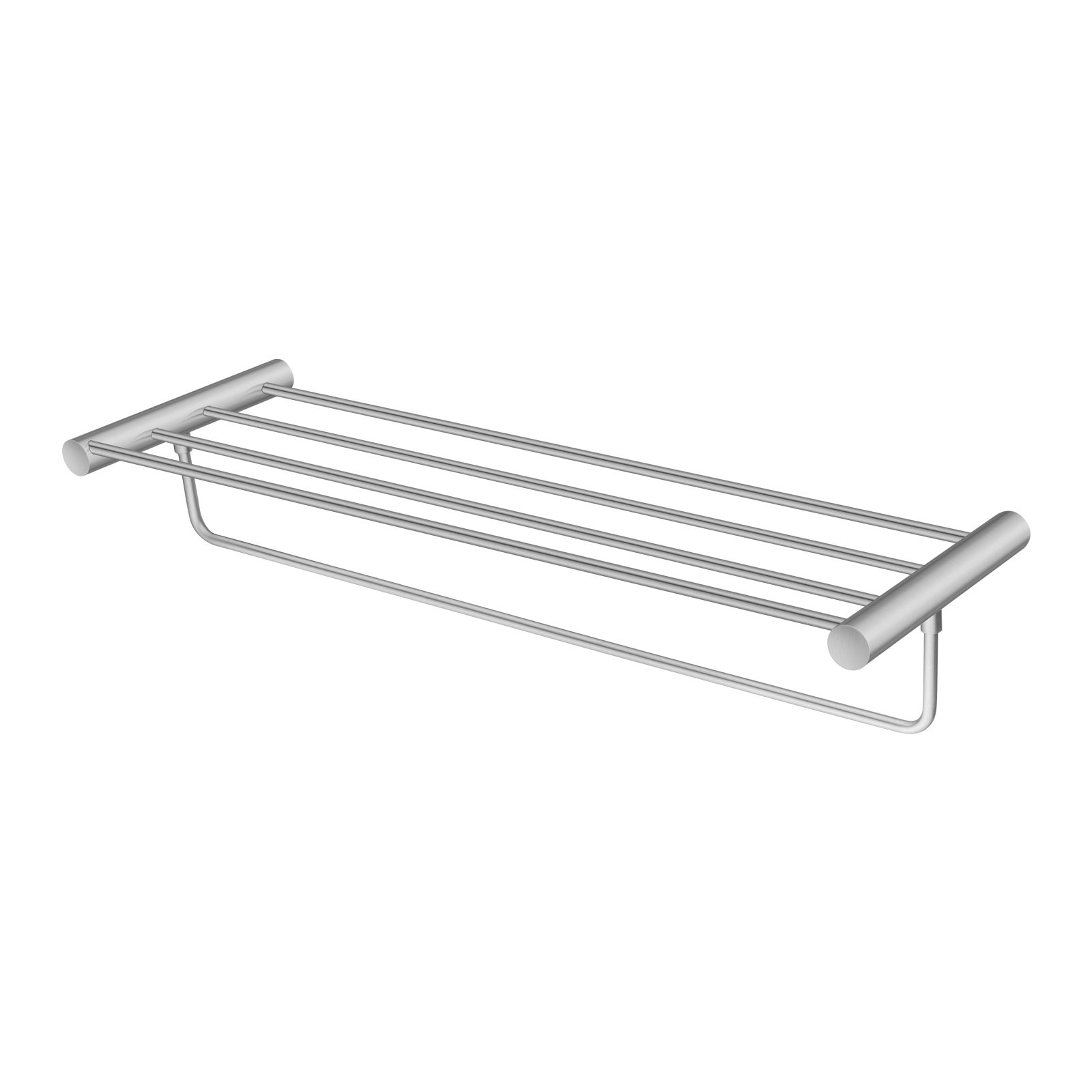 Aquaperla Brushed Nickel Shower Shelf