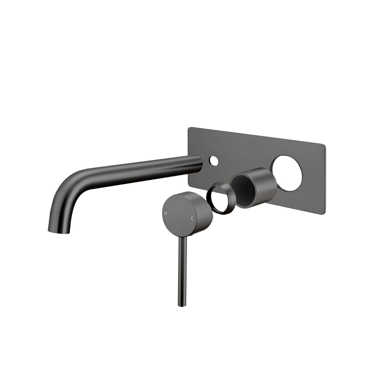 LUCID PIN - Gunmetal Spout Mixer