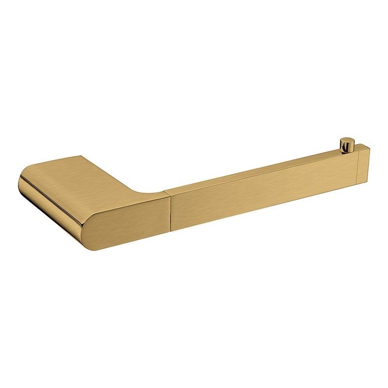 VOG Series Brushed Brass Toilet Paper Holder