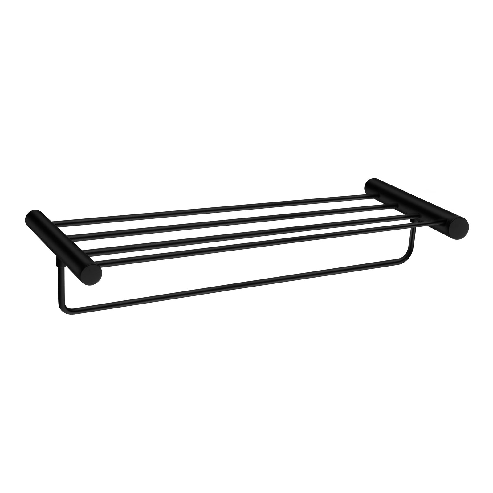 Aquaperla Black Shower Shelf
