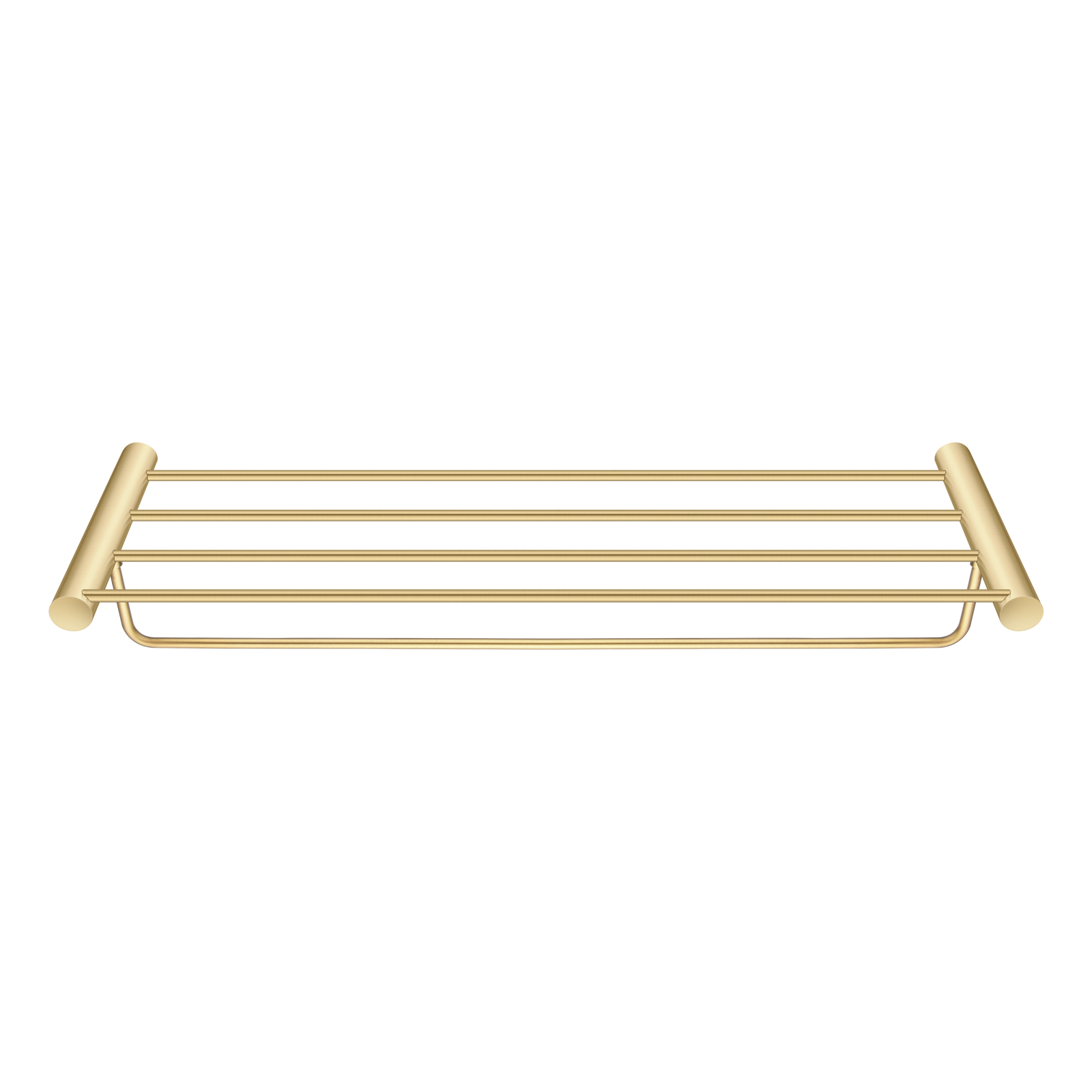 Aquaperla Brushed Brass Shower Shelf