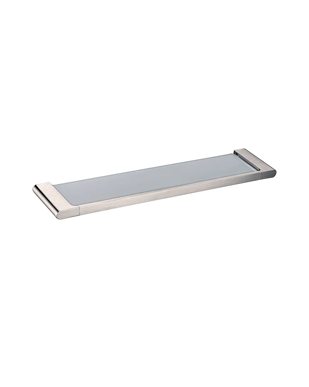 VOG - Brushed Nickel Glass Shelf