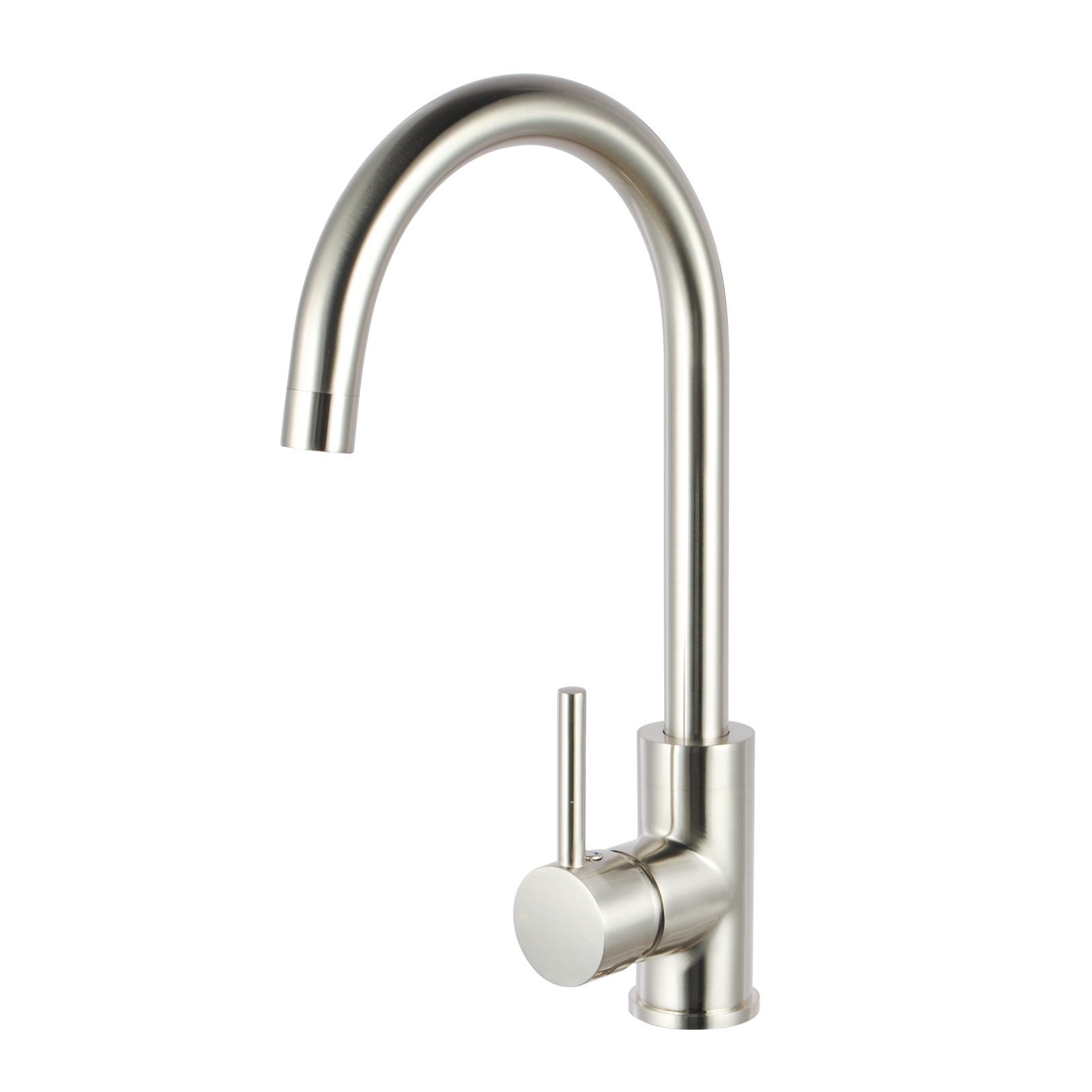 Aquaperla Brushed Nickel Standard Kitchen Mixer