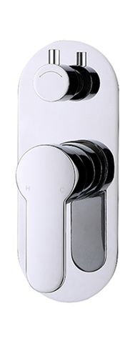 Pavia 200mm ChromeShower Head Stainless Steel Round