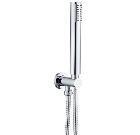 Pavia 200mm ChromeShower Head Stainless Steel Round
