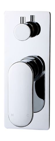 Pavia 200mm ChromeShower Head Stainless Steel Round