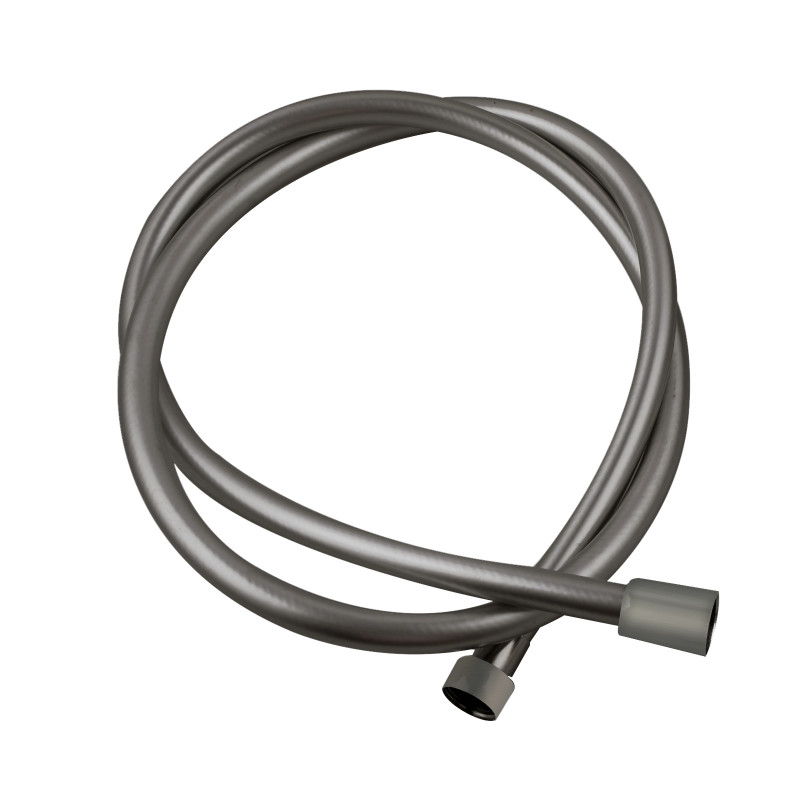 Gun Metal Grey PVC Shower Hose 1500 mm